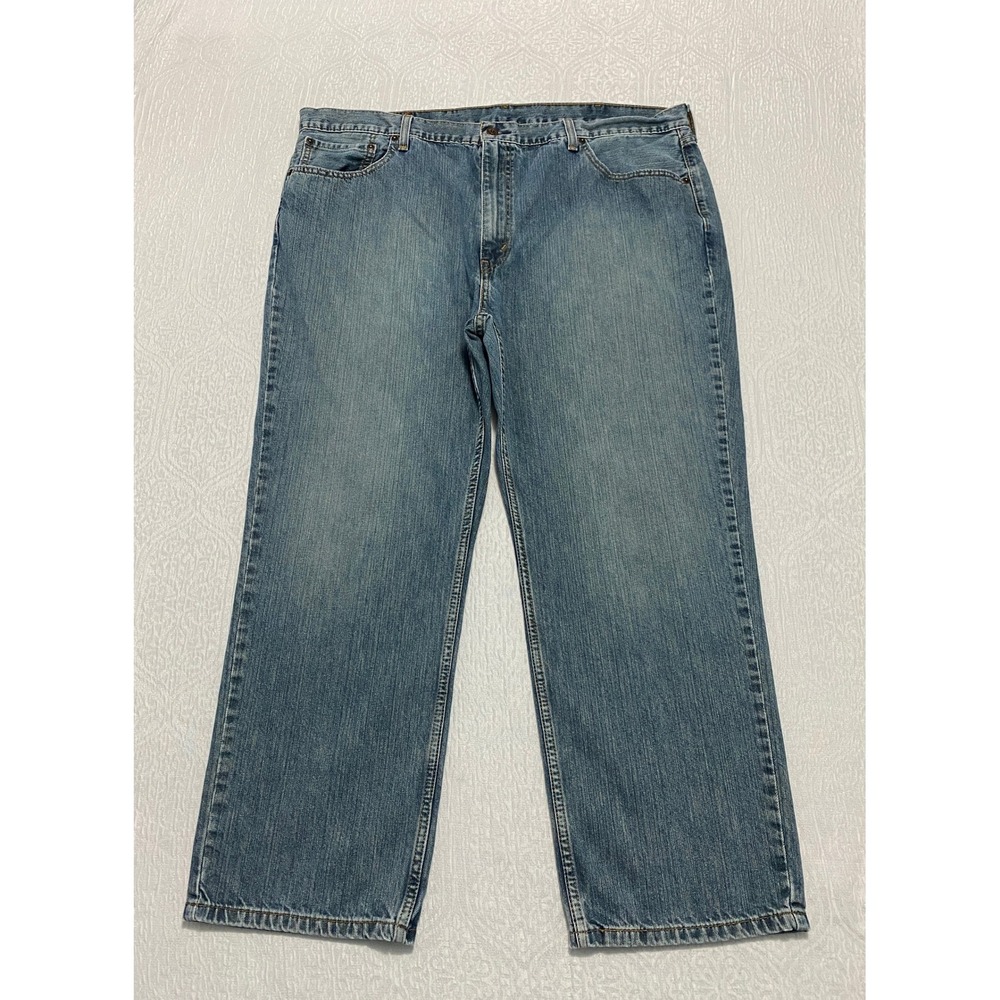 Levi's 559 Jeans Mens‎ Size 44×28 Blue Relaxed Straight Wide Leg